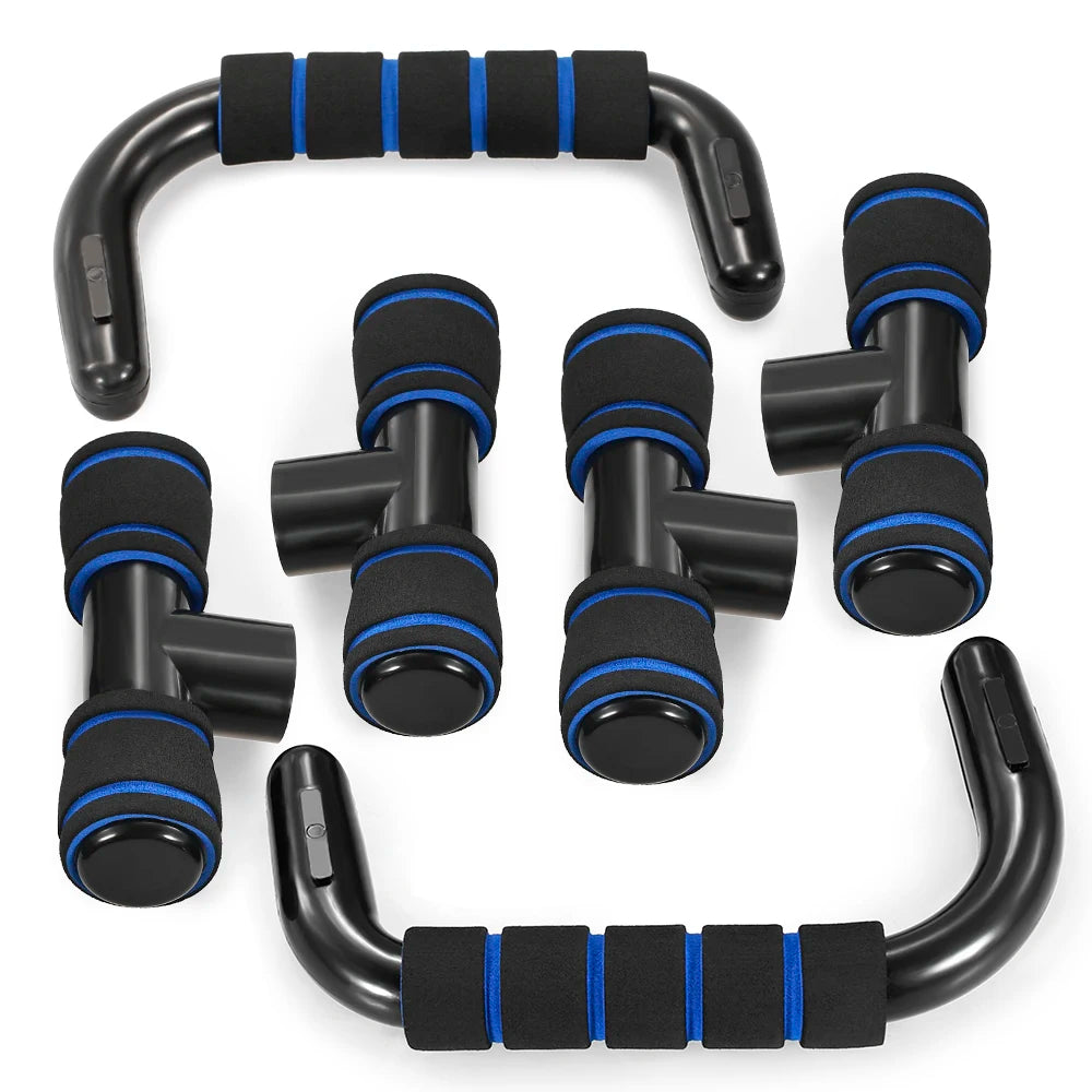 Healthy Abdominal Wheel 5-piece Indoor Sports Product Combination Set Push Up Stand Household Multifunctional Fitness Equipment